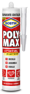 BOSTIK POLYMAX ORIG.”CRISTAL”CARTUCCIA GR.300