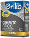 CEMENTO GRIGIO IN POLVERE ‘BRIKO K2’ 1 KG.