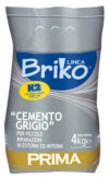 CEMENTO GRIGIO IN POLVERE ‘BRIKO K2’ 4 KG.