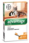 BAYER ADVANTAGE SPOT ON 40 GATTI FINO A KG.4 4 PIPETTE