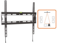 MENSOLE TV 42/55" FISSE NERO-451042