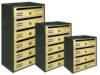 BLOCCHIERE CUBO ORO ALUBOX ORIZZONTALE