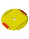 BASETTA INCAVO TONDO CON CATARIFRANGENTE CM 21,1 X 21,6 X H.2,2 (ESTERNO)