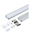 PROFILO CANALINA IN ALLUMINIO PER STRIP LED