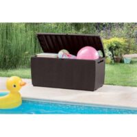 BAULE CAPRI KETER PP MARRONE CM 123X53,5 H.CM 57