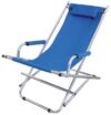 SDRAIO RELAX  ALLUMINIO/POLY BLU CM 97X54 H.CM 77 DOMUS