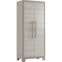 ARMADIO TUTTOPIANI IMPERMEABILE GULLIVER PPL SABBIA BEIGE 2 ANTE CM 80X44 H.CM 182 KETER