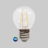 LAMPADA LED A FILAMENTO MOD. ‘SFERA’ E27 4W – 400Lm – 2700K