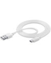 CAVO USB-A /TYPE C 2,4A BIANCO 1MT