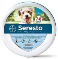 COLLARE ANTIPARASSITARIO 'SERESTO' PER CANI FINO A 8 KG. - CM. 38 - SERESTO