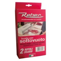 SACCHETTI A ROTOLI PER SOTTOVUOTO SCATOLATI - REBER